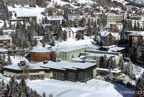 Davos, nádherné středisko vhodné ke vstupu do nového roku, autor: World Economic Forum