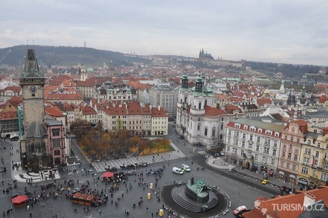 Pohled na Staroměstské náměstí, autor: Ben Skála